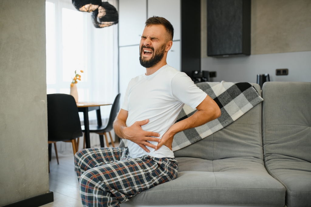 The kidney inflammation