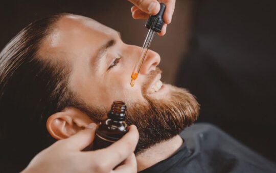 Beard care routine