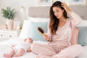 Postpartum hair loss tips