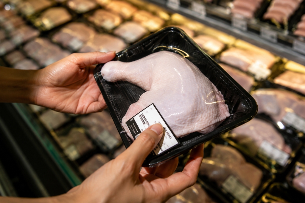Freezing chicken