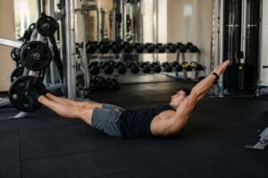 Hollow hold exercise