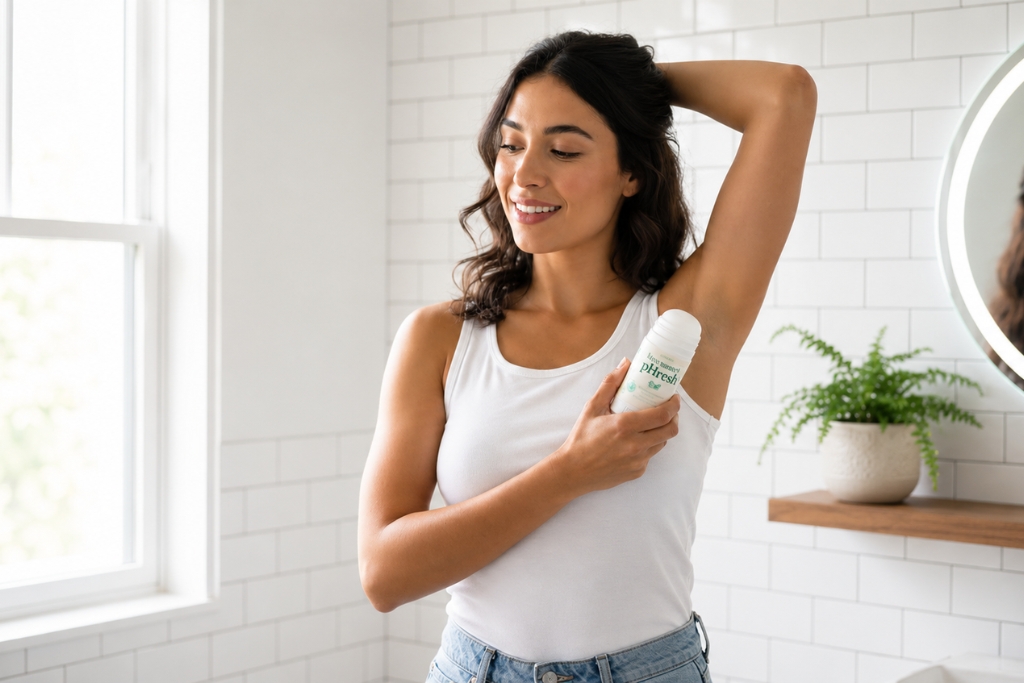  Layering deodorant